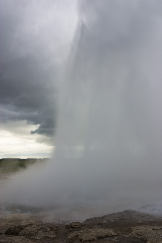 Strokkur Geyser Erupting